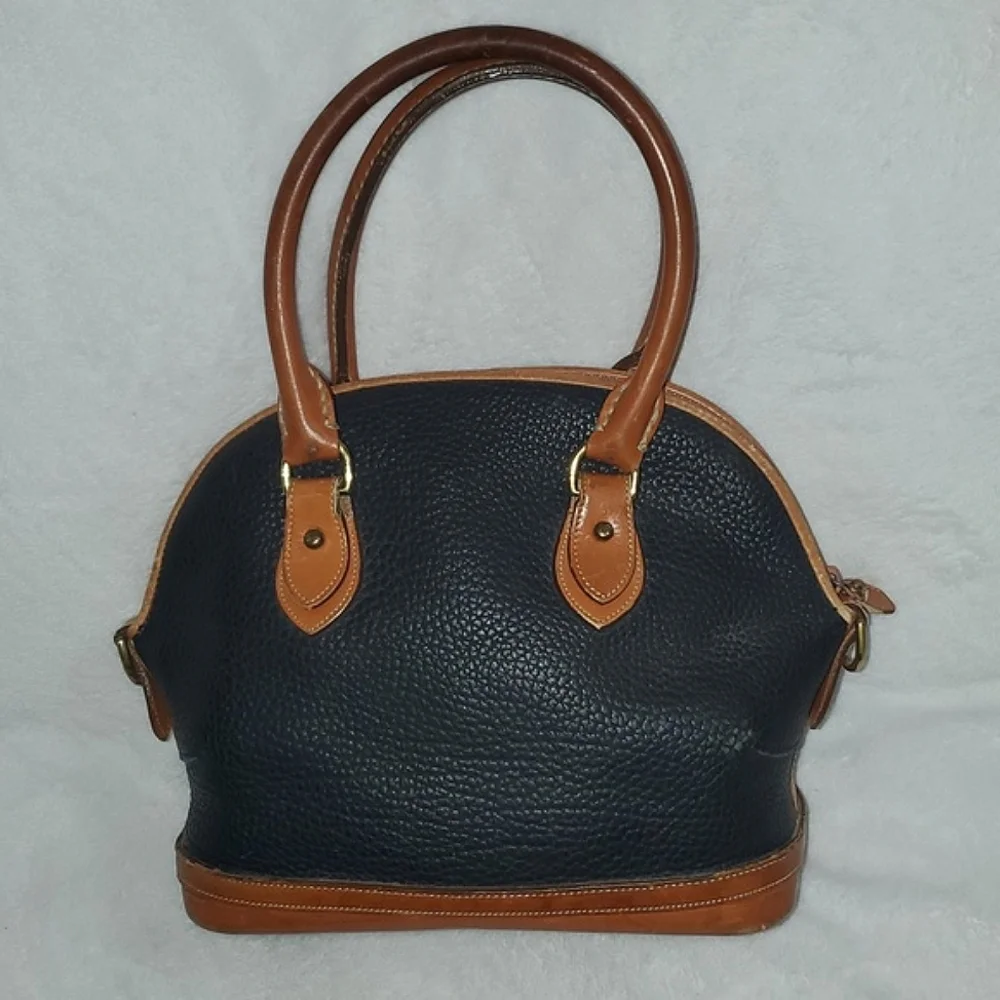 Dooney & Bourke Vintage All Weather Leather Satchel Handbag